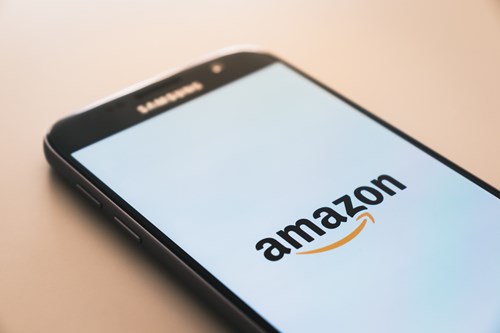 Amazon on a mobile device